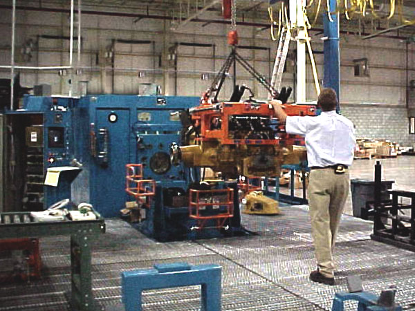 Hydraulic Controlled Transaxel Test Stand